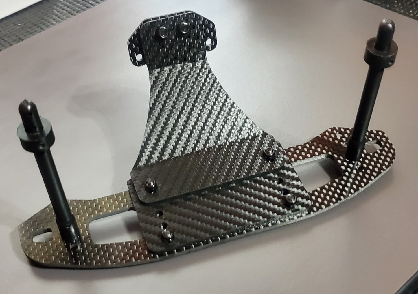 B6 Carbon Fiber Adjustable Bumper Kit: