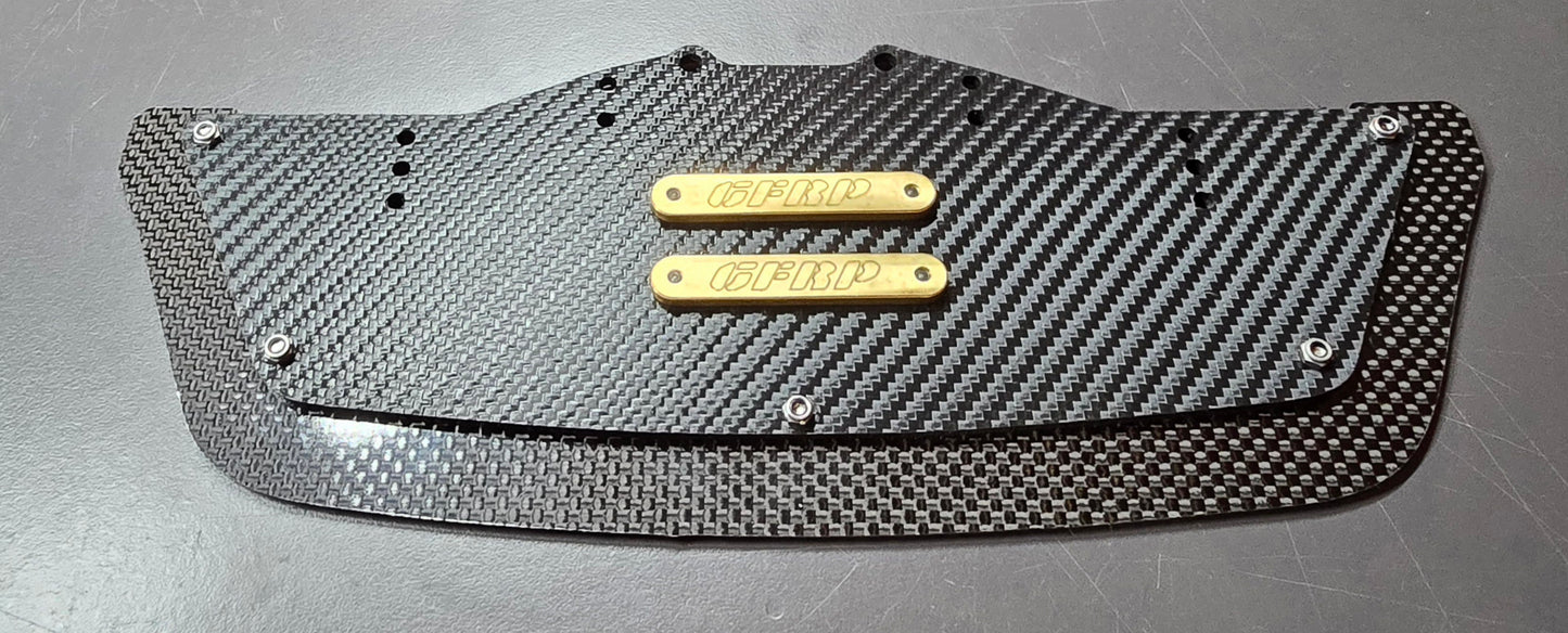 Team GFRP Carbon Kydex Late Model Front Bumper