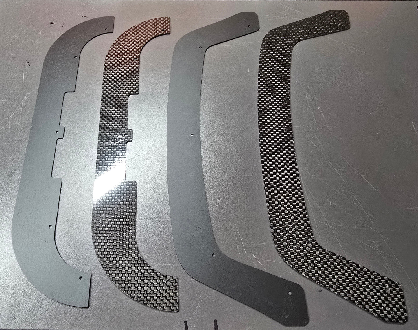 Team GFRP Carbon Kydex Late Model Front Bumper
