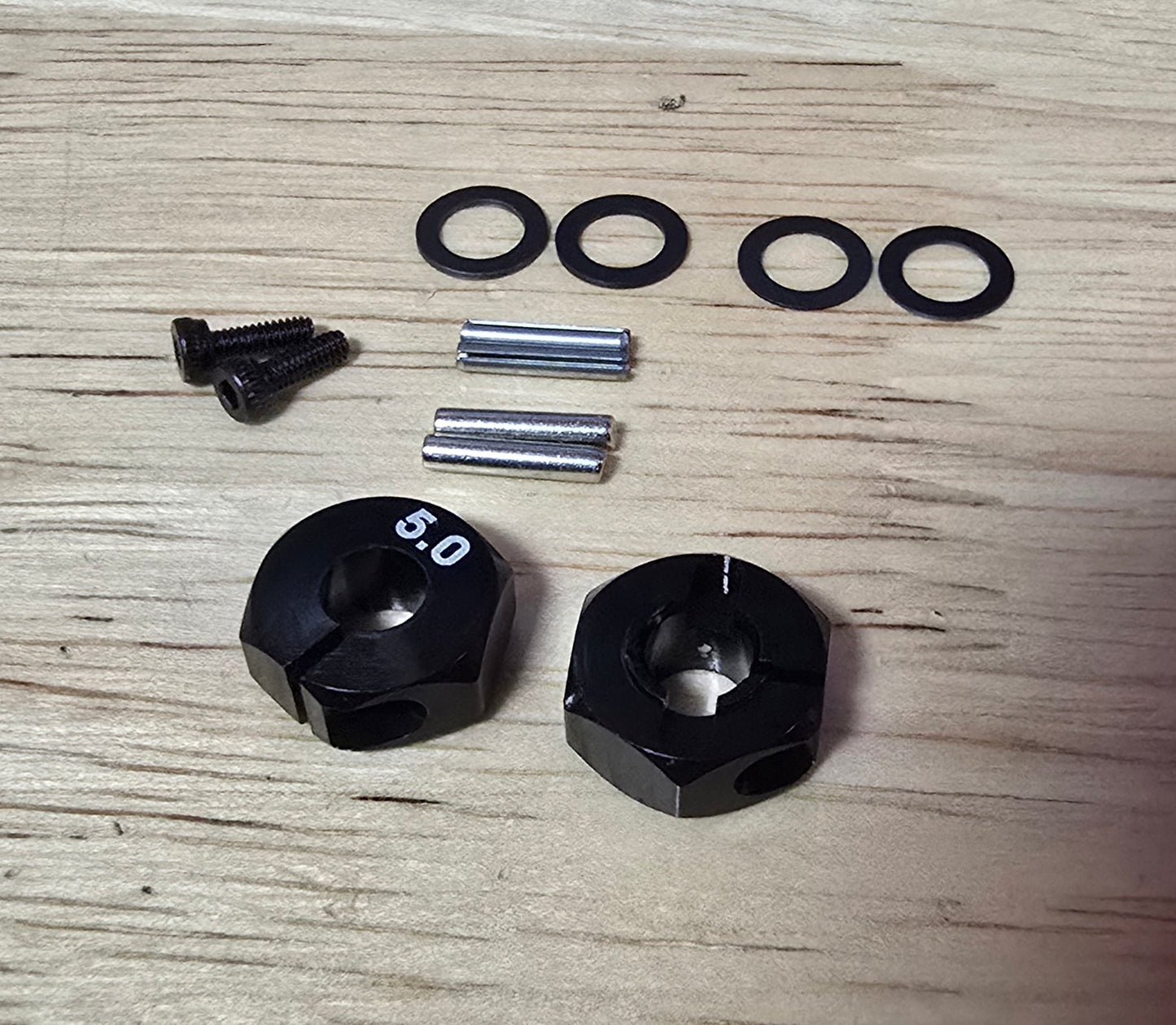 Aluminum Clamping Wheel Hex Kit (2)