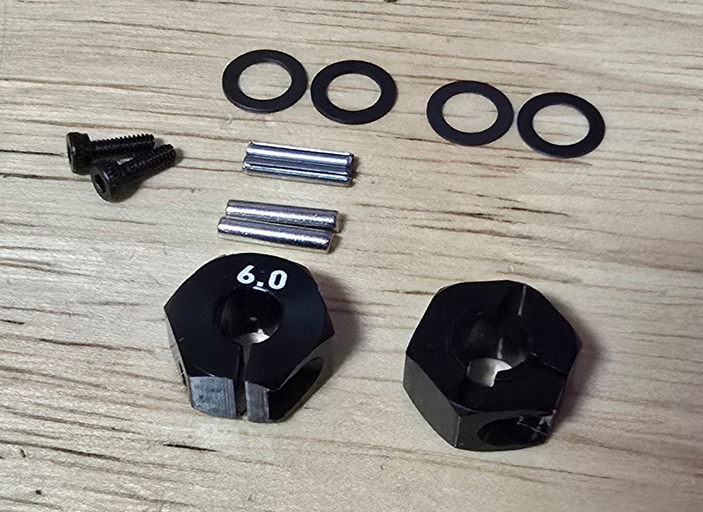 Aluminum Clamping Wheel Hex Kit (2)