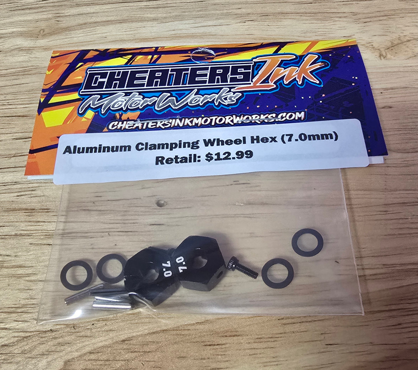 Aluminum Clamping Wheel Hex Kit (2)