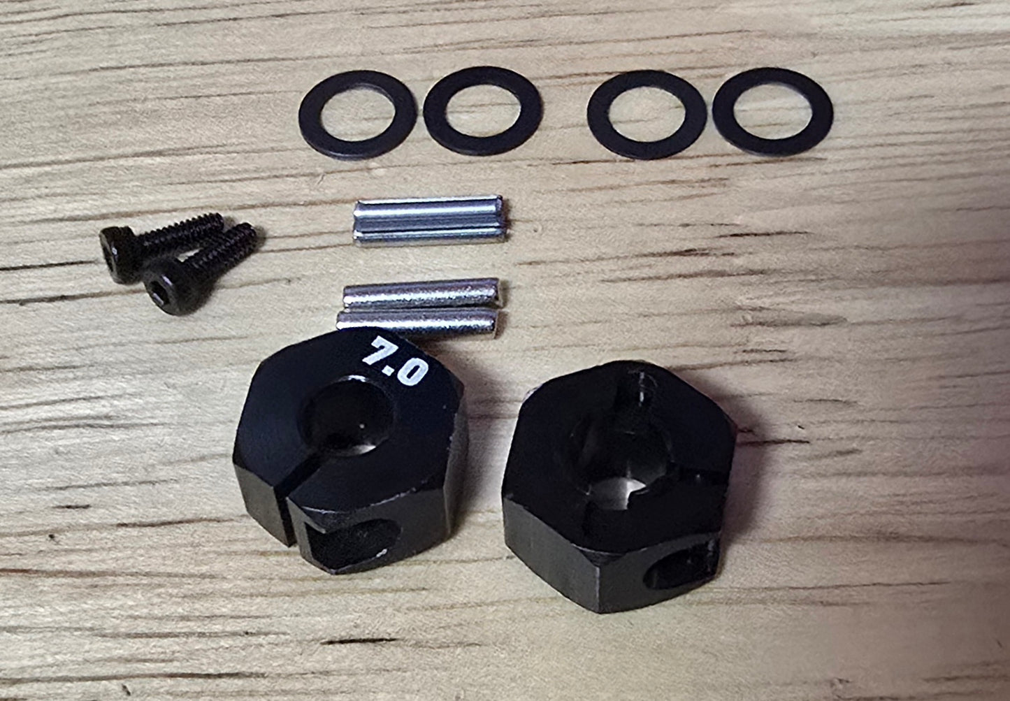 Aluminum Clamping Wheel Hex Kit (2)