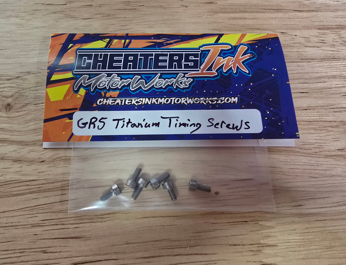 RC Brushless Titanium Screws