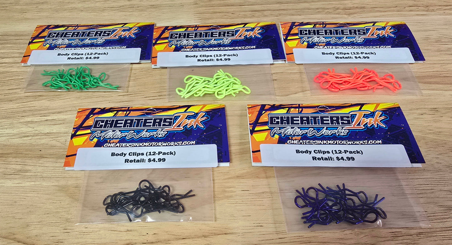 1/10 Body Clips (12)