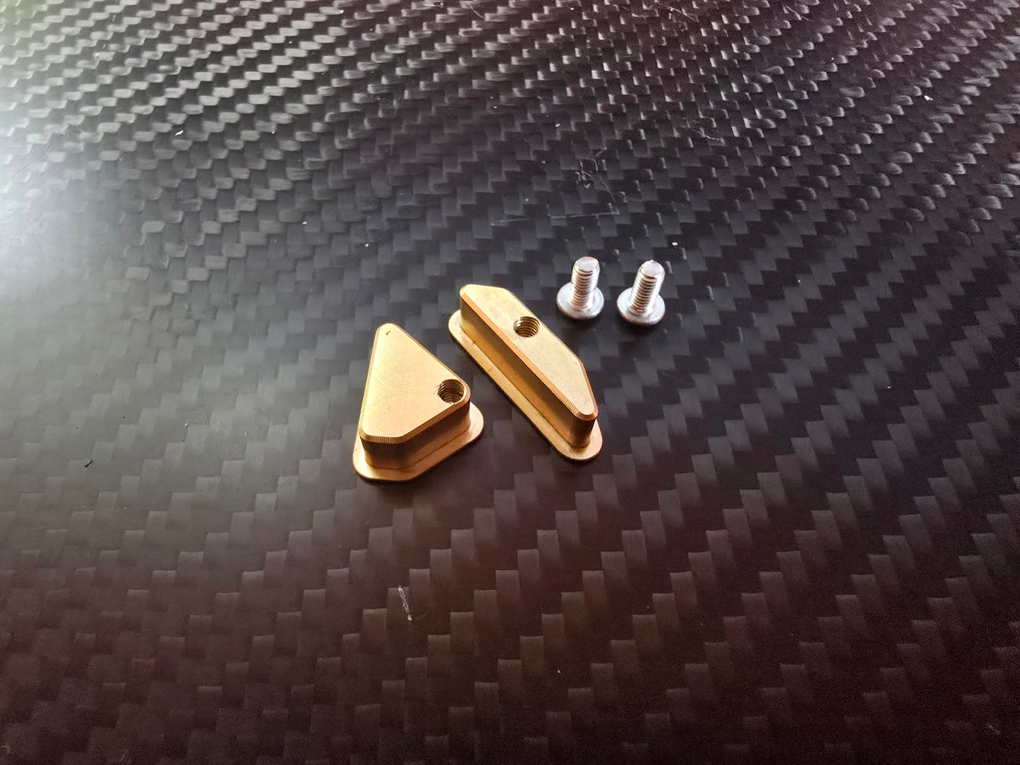 Custom Works Brass Front Arm Weight Inserts