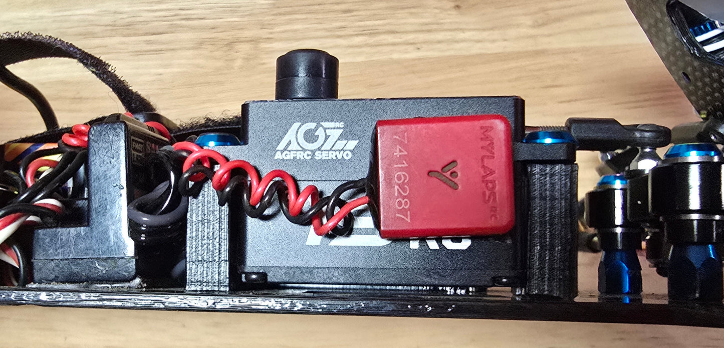 Custom Works M3 Delrin Machined Servo Mounts