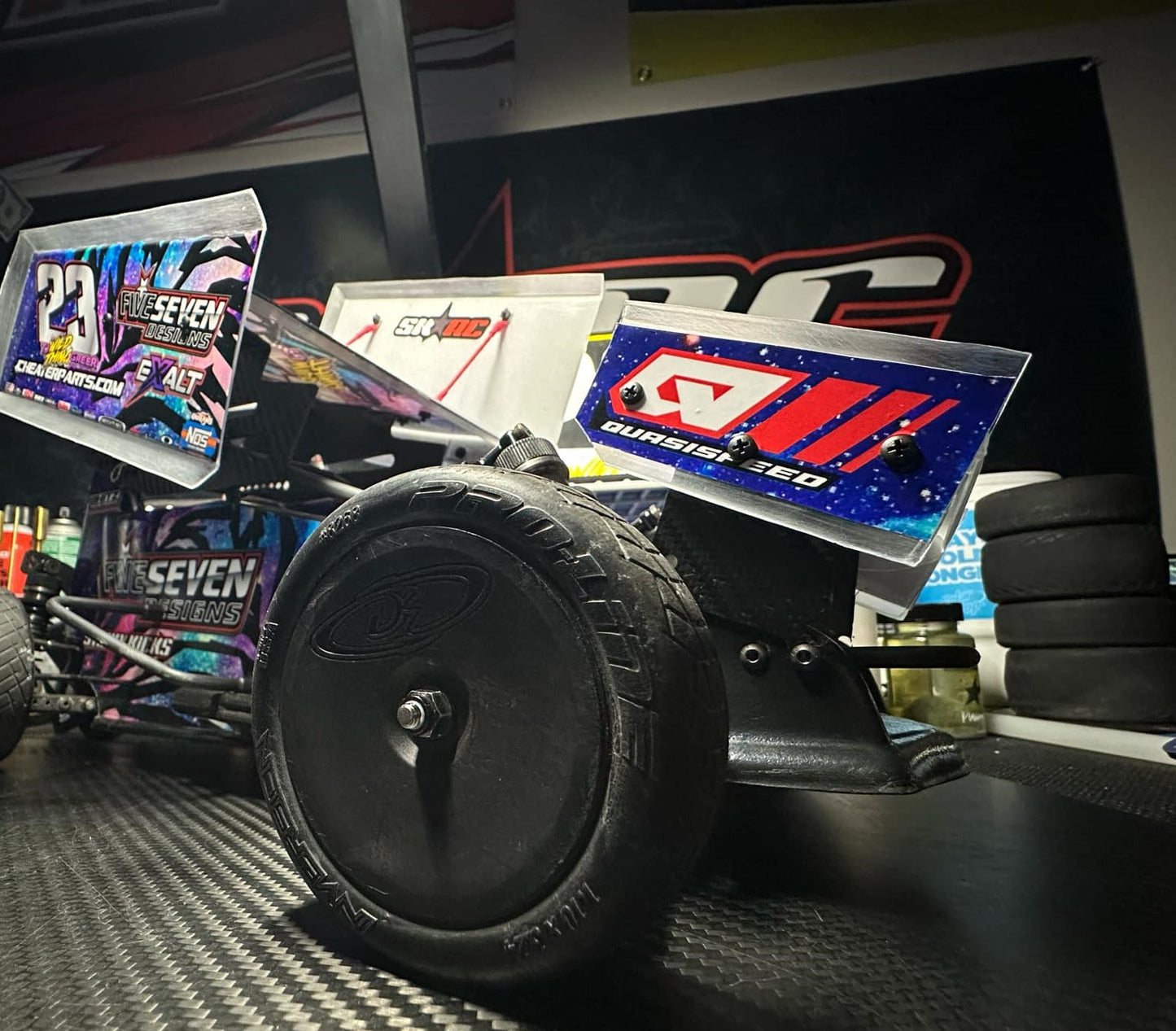Team GFRP Molded Sprint Car Nose
