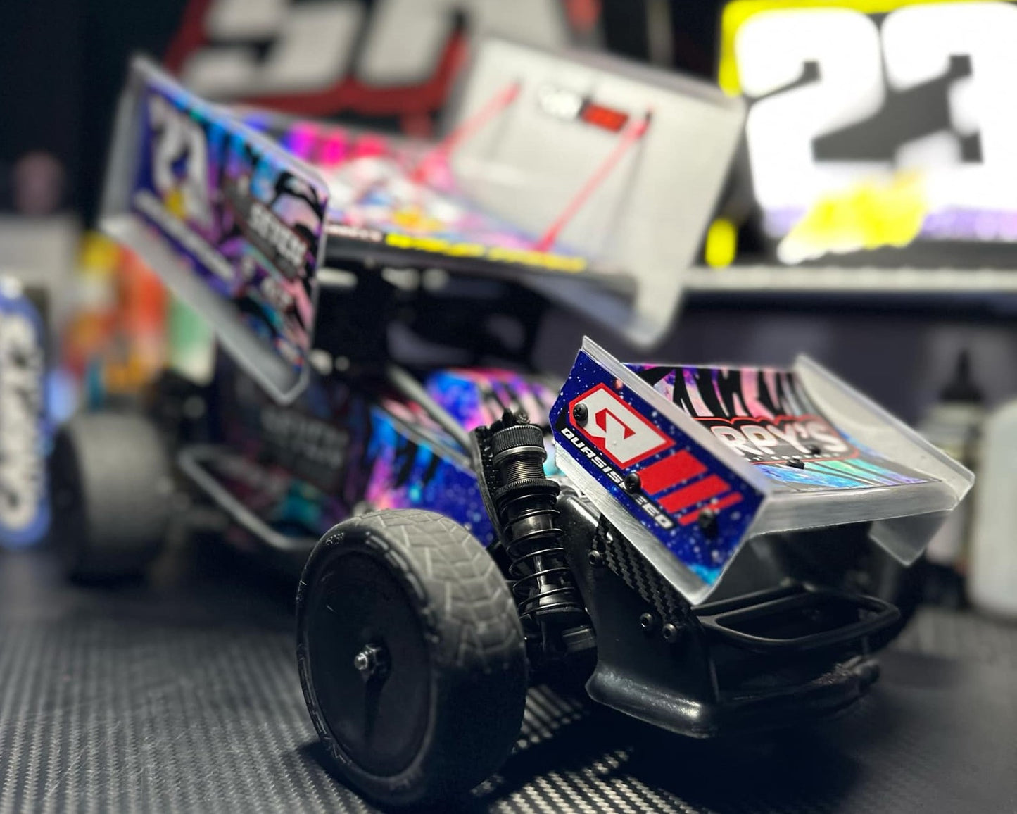 Team GFRP Molded Sprint Car Nose