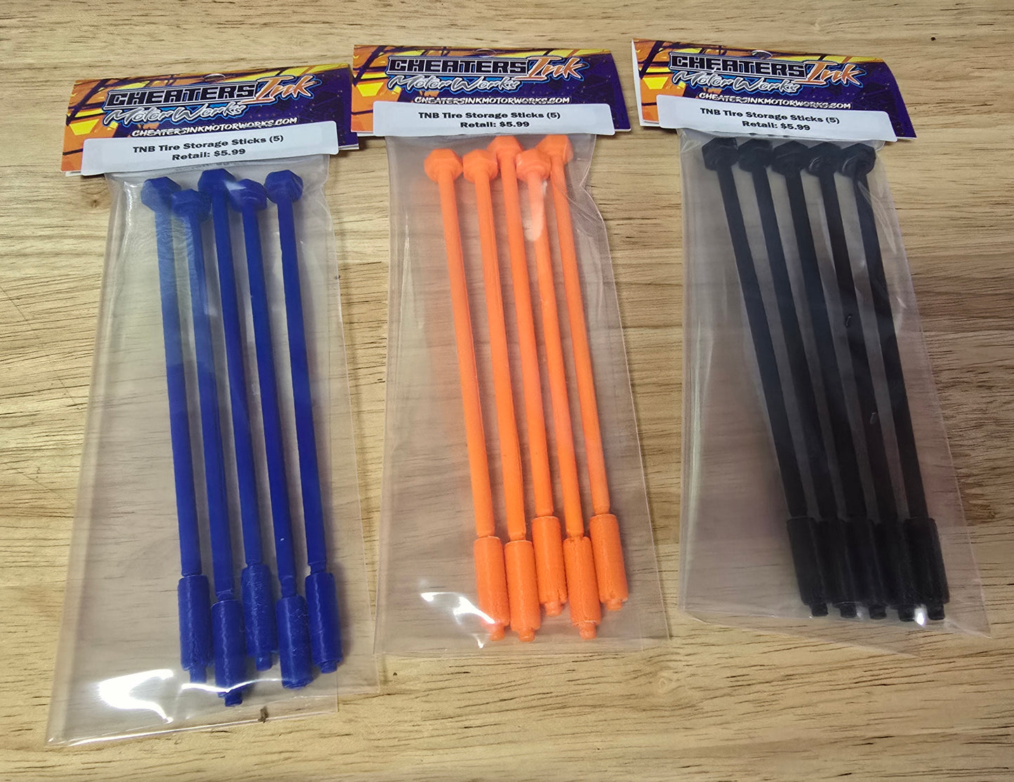 1/10 Buggy Tire Storage Sticks (5)