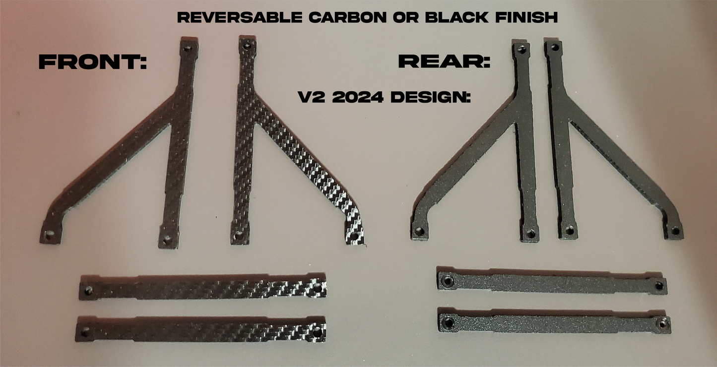 V2 2024 KYDEX®️ 4" Y-Brace Kit (Set of 4)