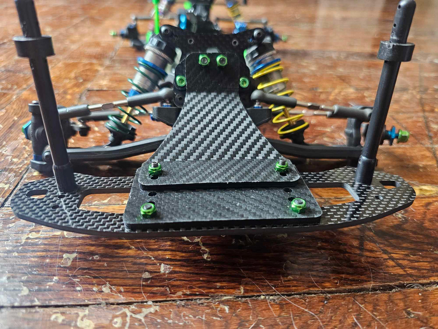 B6 Carbon Fiber Adjustable Bumper Kit: