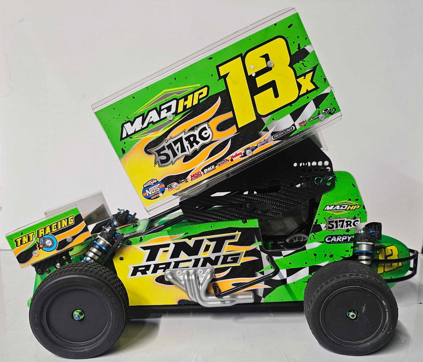 Custom Works Kydex Carbon Top & Front Wing Mount Kit: