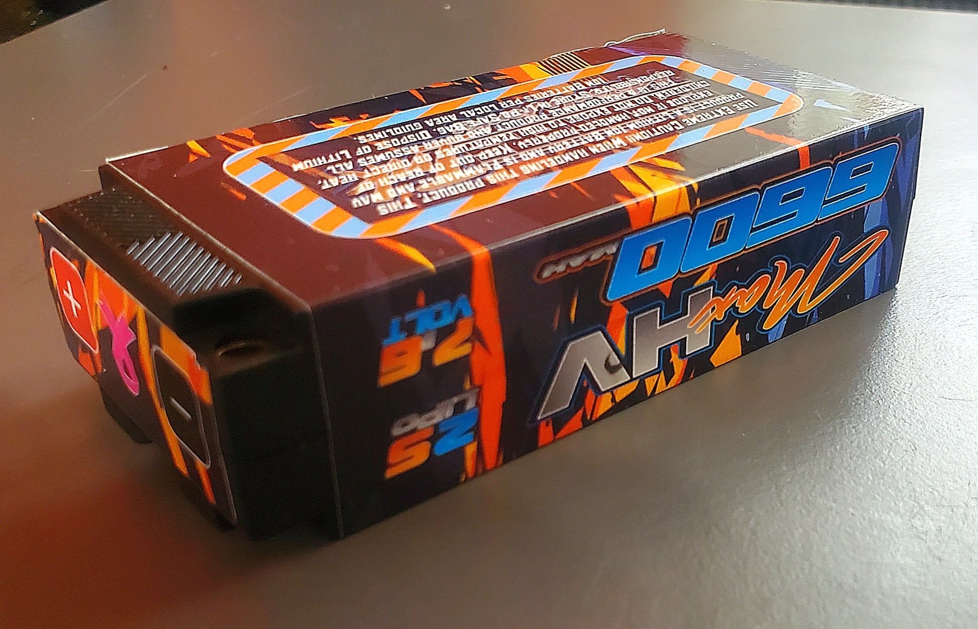 Cheaters Ink Motorworks MaxHV 6600mAh Shorty 2S "New 2024 Edition" 150C / 7.6V LiPo Battery