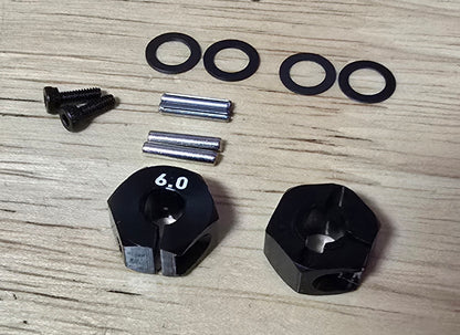 Aluminum Clamping Wheel Hex Kit (2)