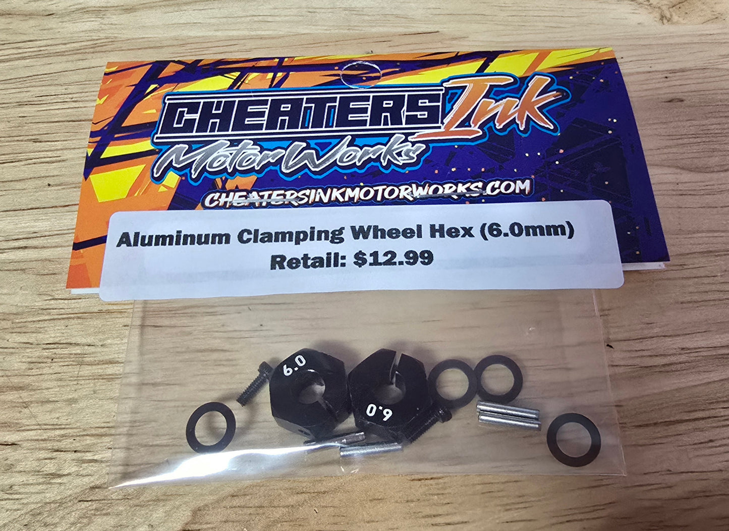 Aluminum Clamping Wheel Hex Kit (2)