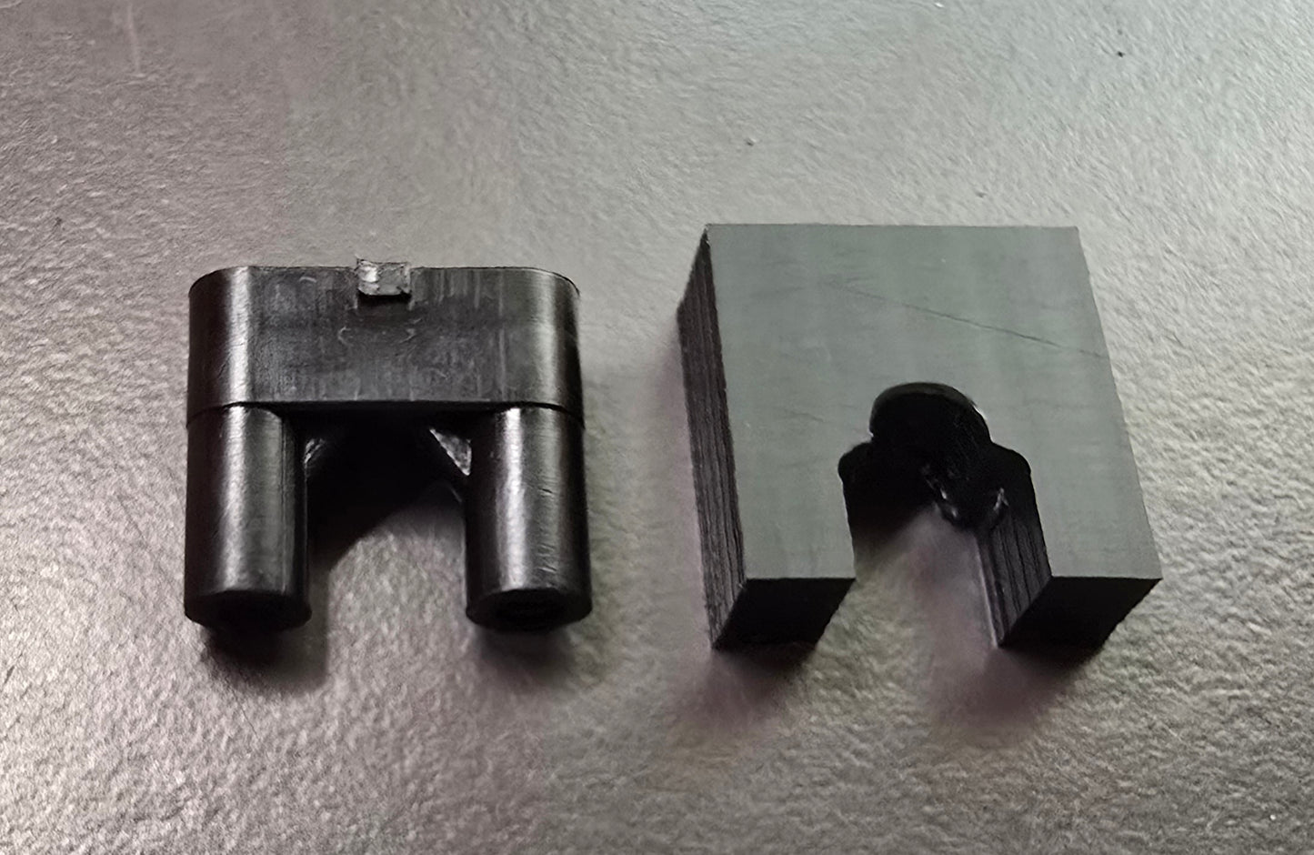 Custom Works M3 Delrin Machined Servo Mounts