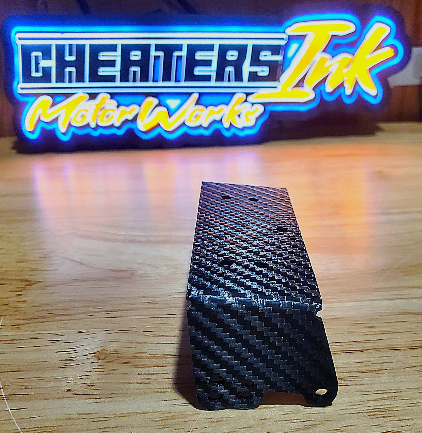 Custom Works Kydex Carbon Front Wing Mount: