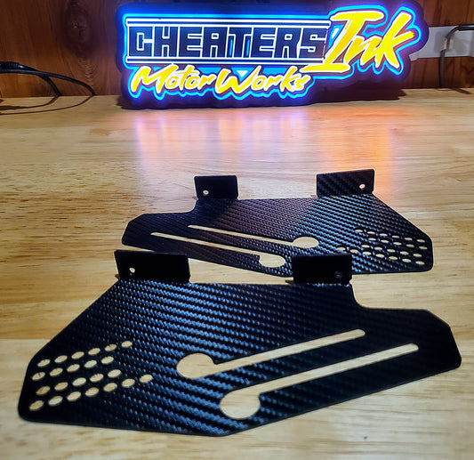 Custom Works Kydex Carbon Top Wing Mount: