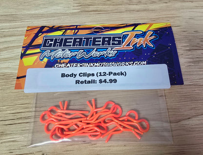1/10 Body Clips (12)