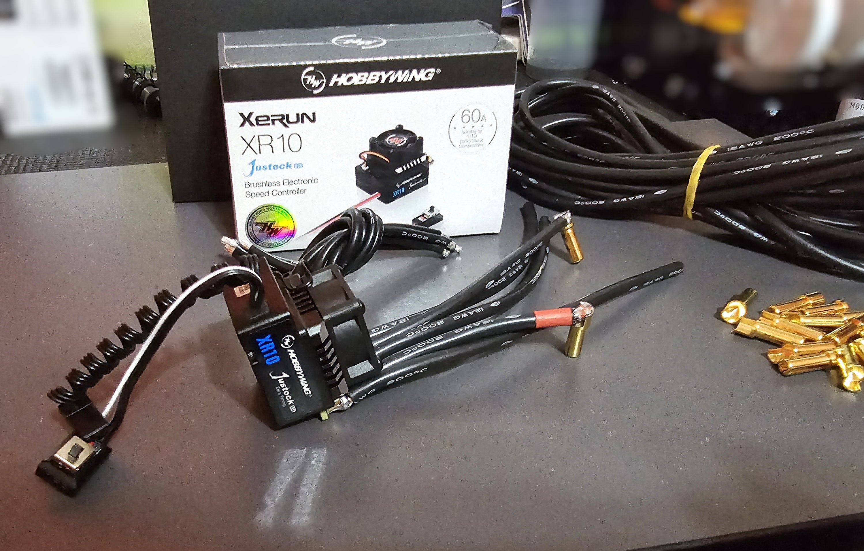 HOBBYWING XR10 Jstock G3S スピードコントローラ アンプ HOBBYWING XERUN XR10 Justock G3S【1/10, 1/12用】【ホビー