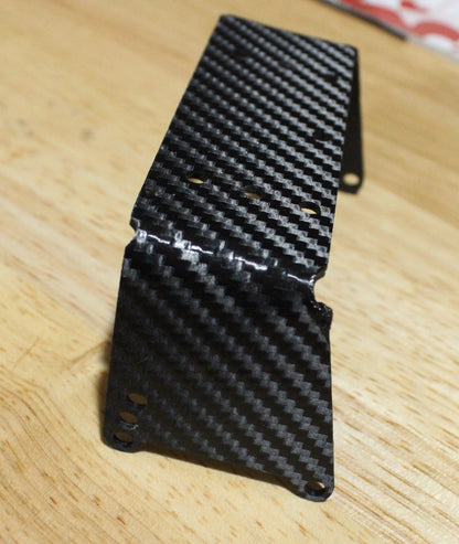 Team GFRP Kydex Carbon Top & Front Wing Mount Kit: