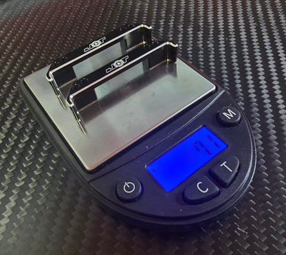 Custom Works & Team GFRP Aluminum Battery Locators