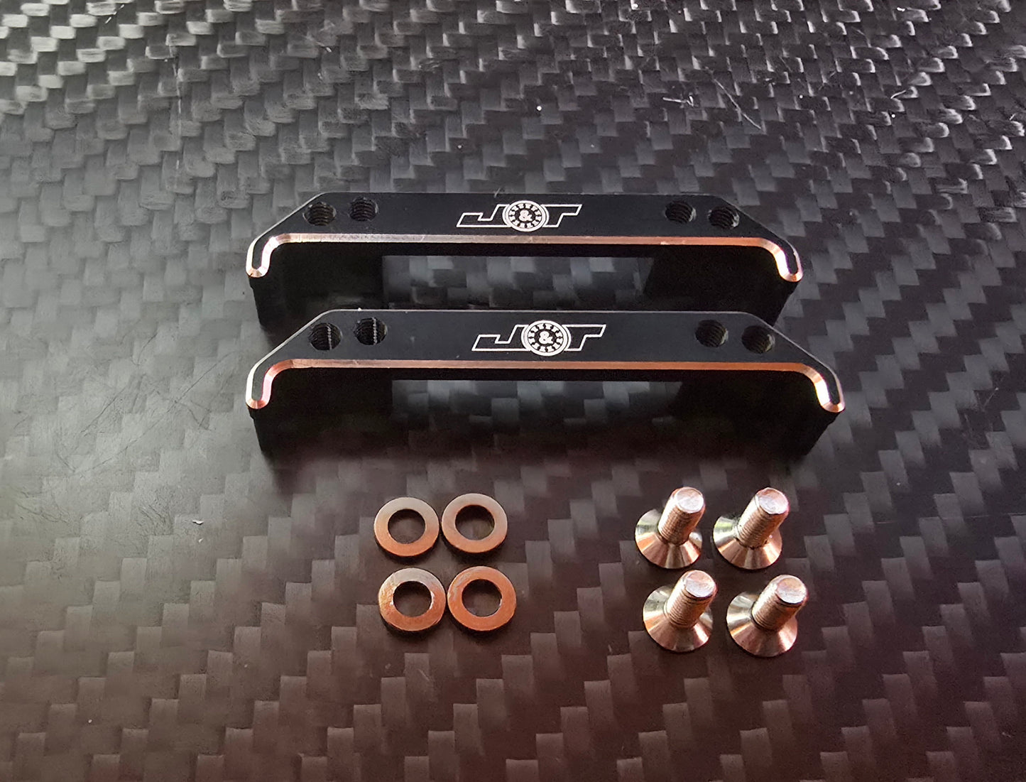 Custom Works & Team GFRP Aluminum Battery Locators