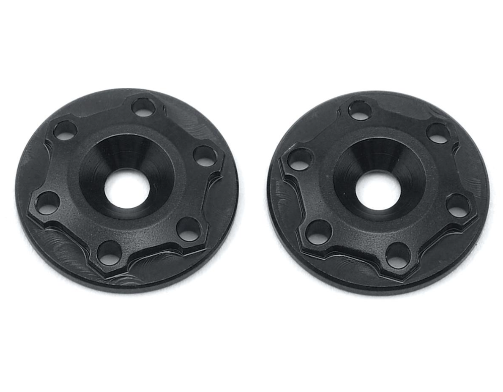 JConcepts Aluminum B6/B6D "Finnisher" Wing Buttons (Black)