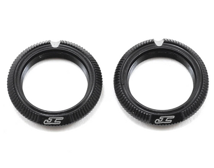 JConcepts Fin Aluminum 12mm Shock Collar (Black)