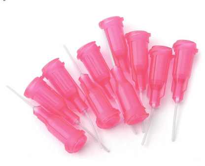 JConcepts RM2 Thin Bore Glue Tip Needles (Pink)