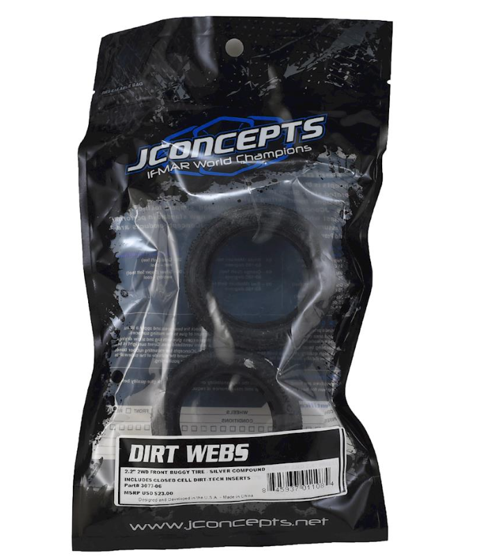 JConcepts Dirt Webs 2.2" 2WD Front Buggy Tires