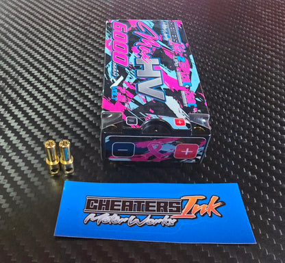 MaxHV 6000mAh 7.6v 120C Shorty 2s LiPo Battery
