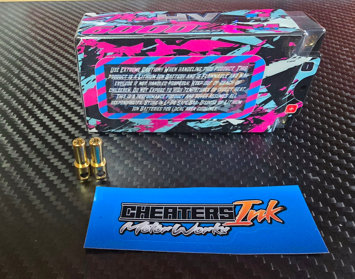 MaxHV 6000mAh 7.6v 120C Shorty 2s LiPo Battery