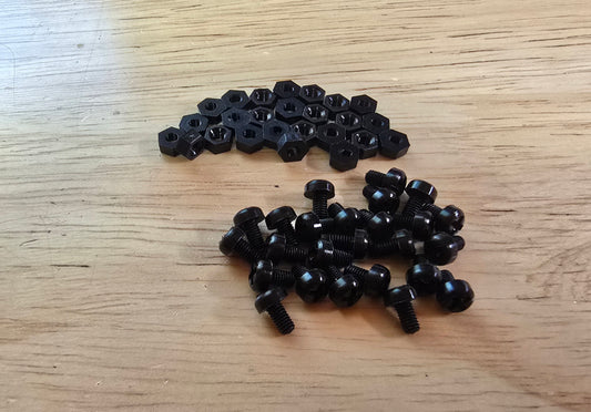 M3 Nylon Body Screw Kit (25pcs)