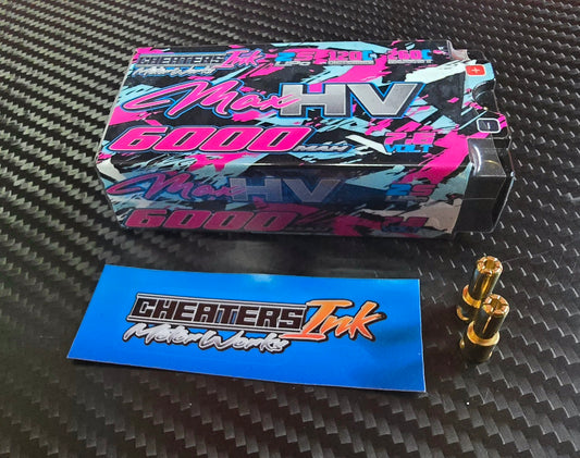 MaxHV 6000mAh 7.6v 120C Shorty 2s LiPo Battery