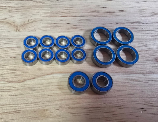 Team GFRP ABEC#3 Rubber Seal Bearing Kit