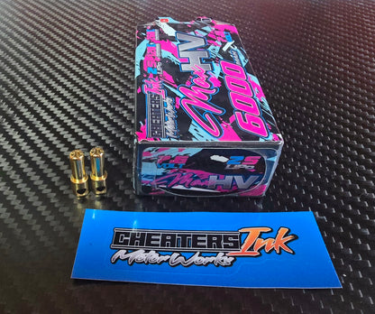 MaxHV 6000mAh 7.6v 120C Shorty 2s LiPo Battery