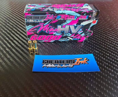 MaxHV 6000mAh 7.6v 120C Shorty 2s LiPo Battery